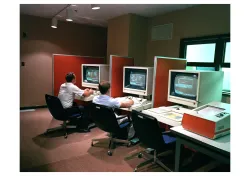 Projektantski biro krajem 1970. - Grafičke radne stanice