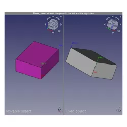FreeCAD alatka Poravnaj