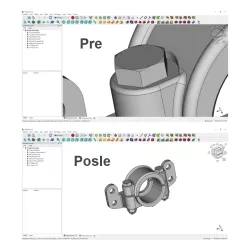 FreeCAD alatka za zumiranje Smesti sve