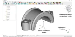 Glavni koordinatni sistem u 3D prozoru
