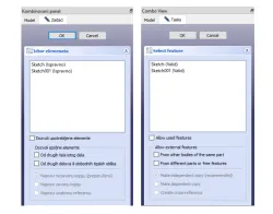 Panel Izbor elemenata