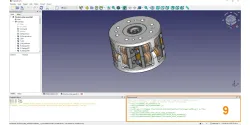 FreeCAD interfejs - Python konzola