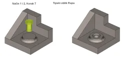 Razlaganje na tipske oblike - Način 1 i 2, Korak 7