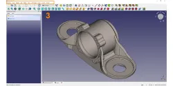 FreeCAD interfejs - Standardni meniji