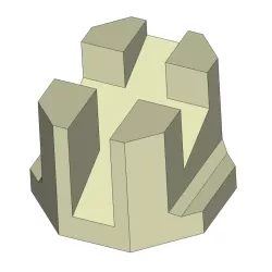 Prizmatični stub sa kosinom