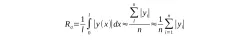 Srednje aritmetičko odstojanje - Formula